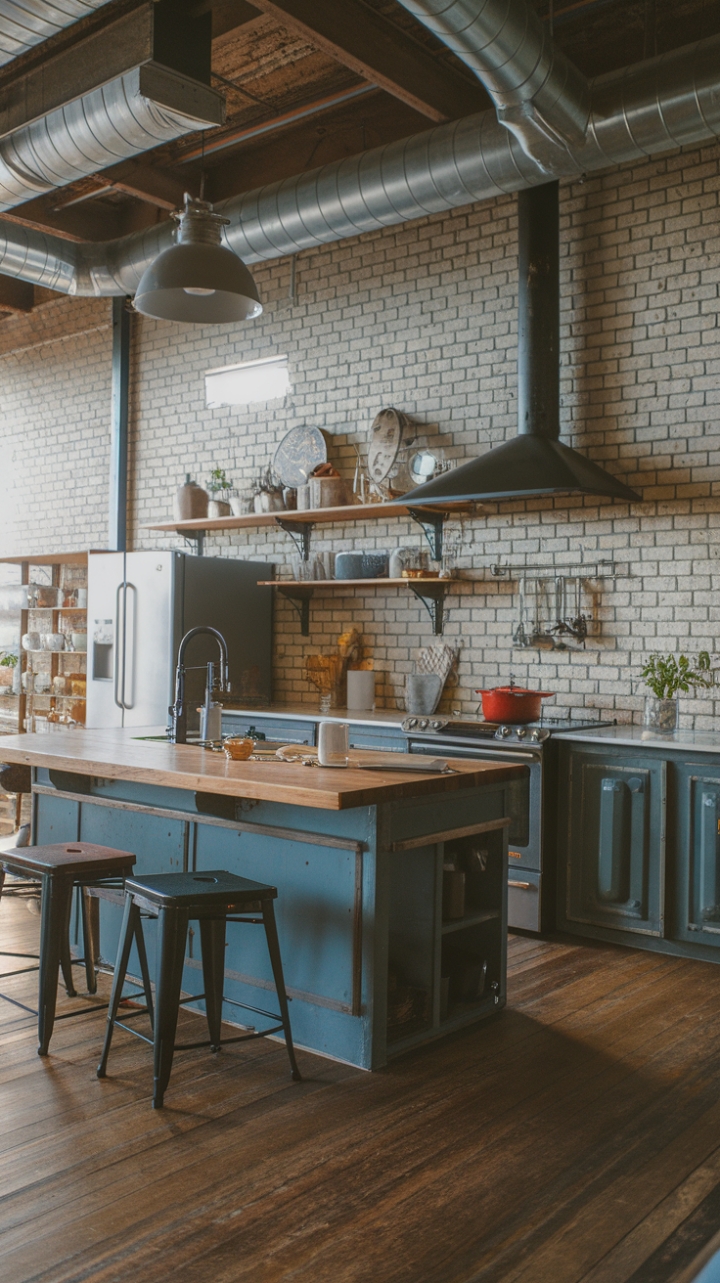 Farmhouse Industrial Charm: The Heart of the Home