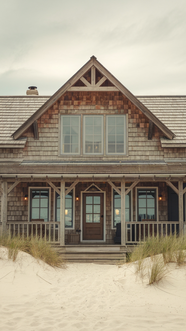 20 Coastal Farmhouse Exteriors That Will Make You Want to Move