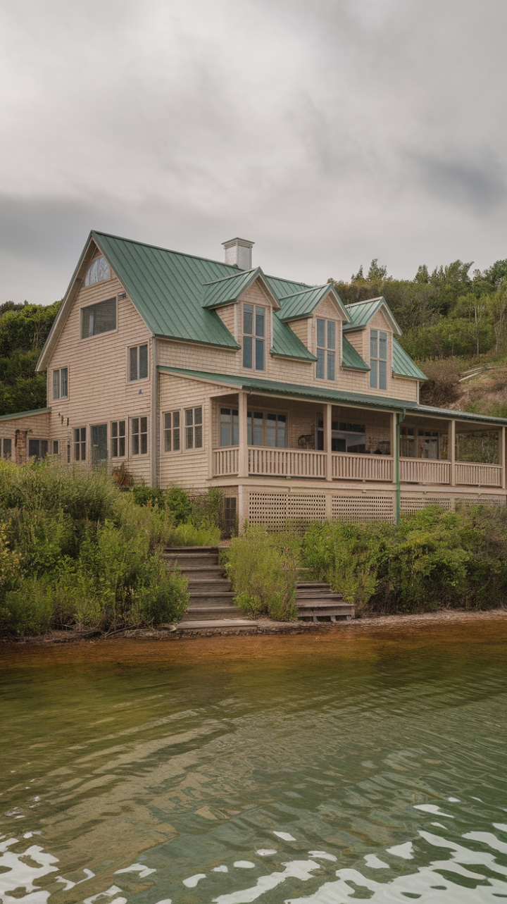 Serene Coastal Farmhouse Retreat