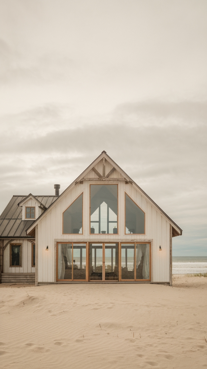 Coastal Farmhouse Charm: A Perfect Blend of Land and Sea