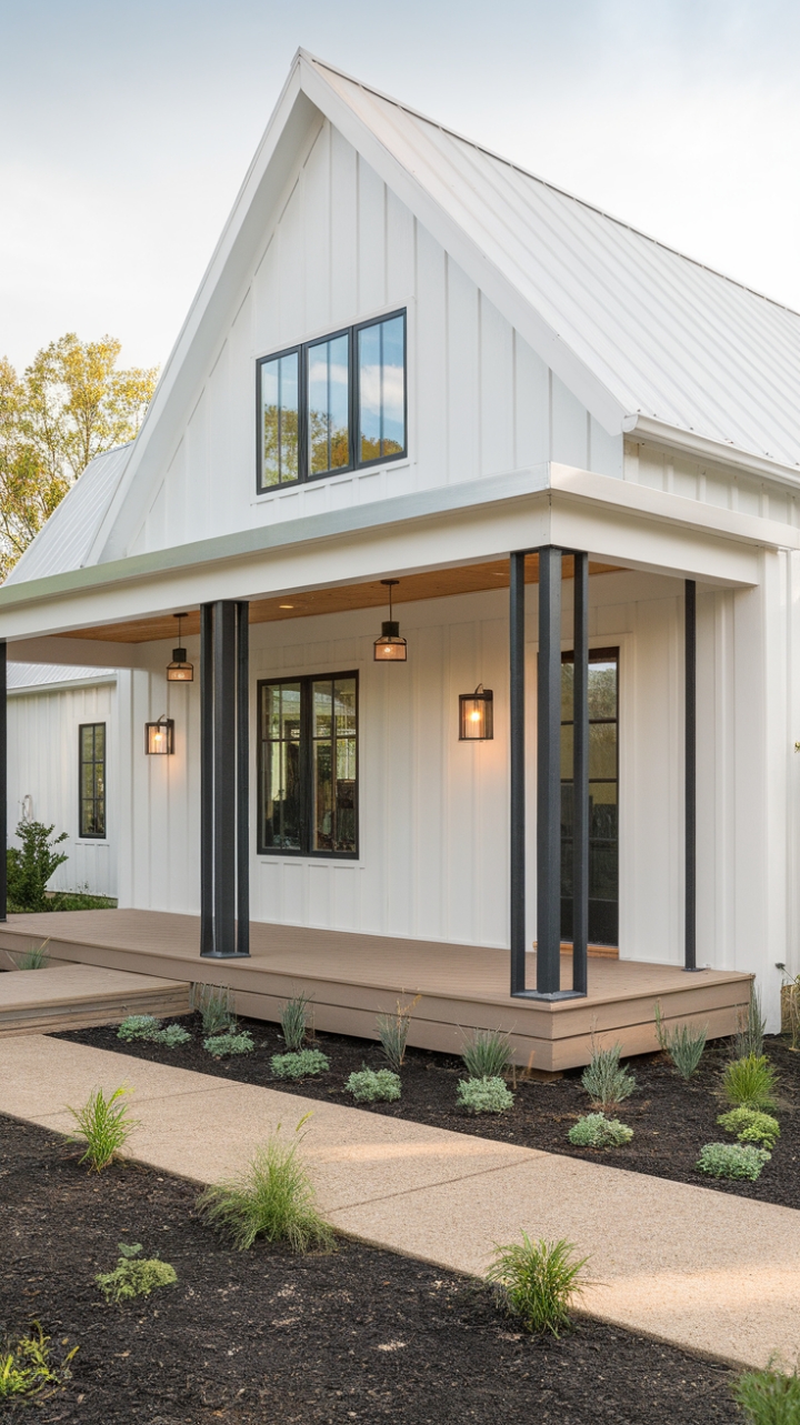 Modern Farmhouse Charm with Bold Accents