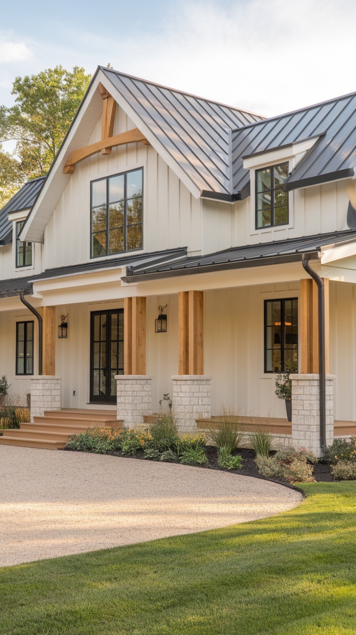 Charming Modern Farmhouse with Textured Details