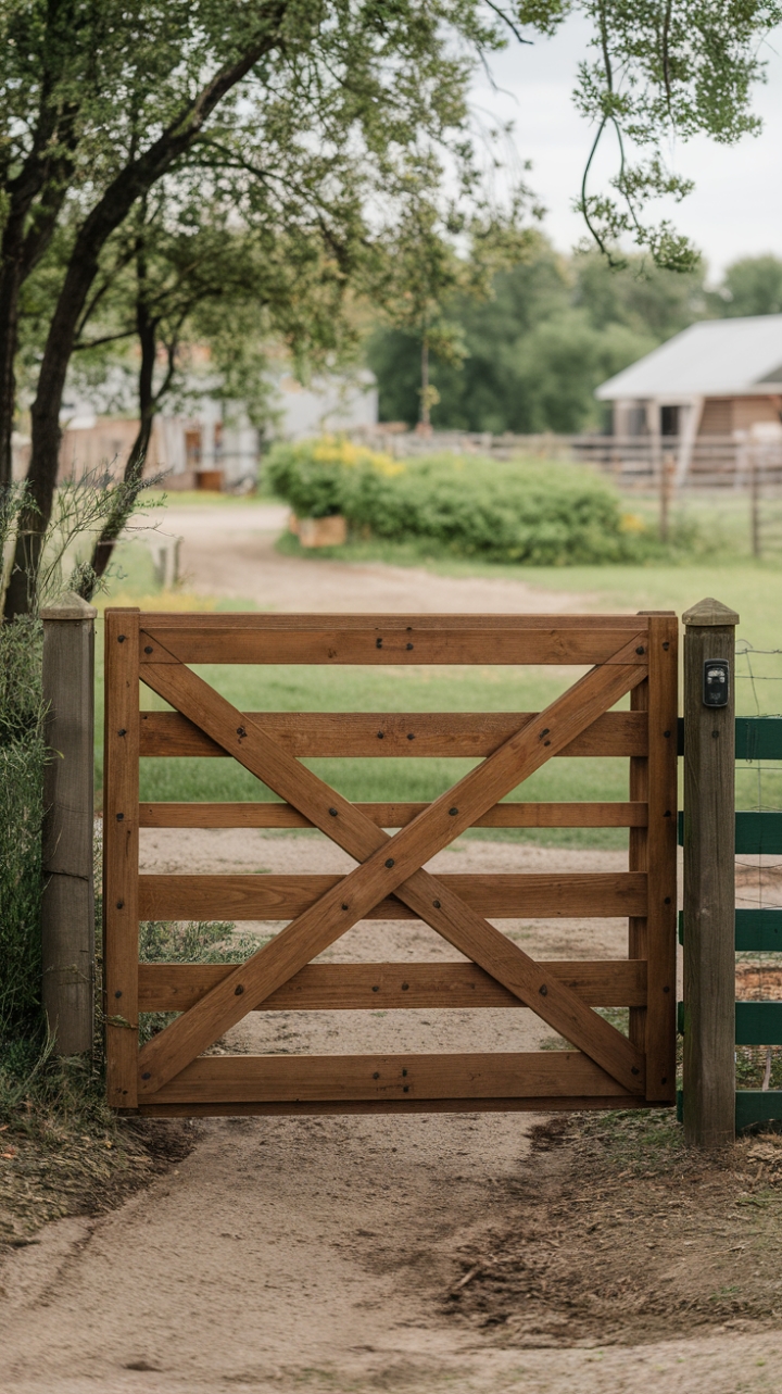 Timeless Welcome: The Story Behind a Weathered Rural Gate