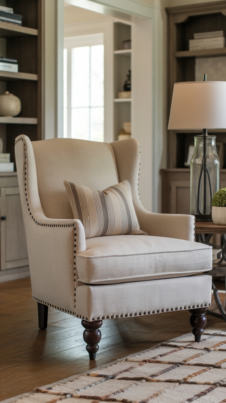 20 Farmhouse Accent Chairs That Will Make Your Living Room Instantly Cozier