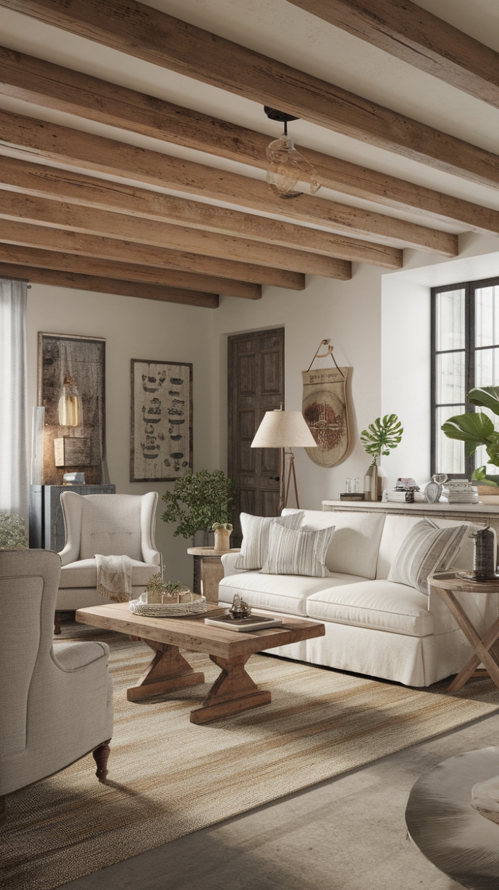 Rustic Charm Meets Modern Farmhouse Comfort