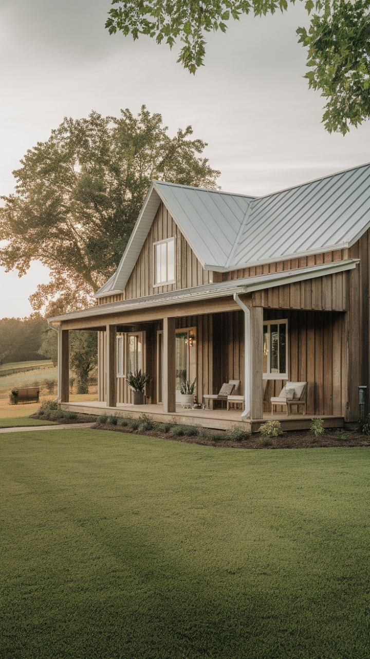 Countryside Charm: A Serene Single-Story Sanctuary