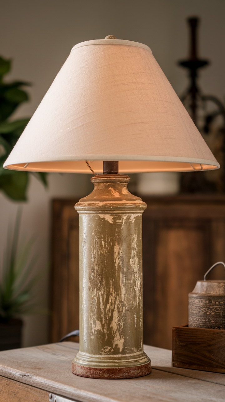 Vintage Charm: Cozy Up Your Space with a Classic Lamp