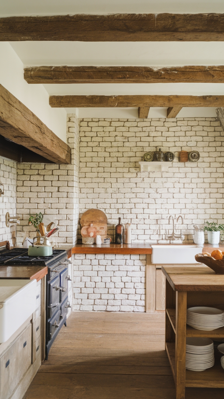 Farmhouse Elegance: Timeless Textures and Inviting Comfort