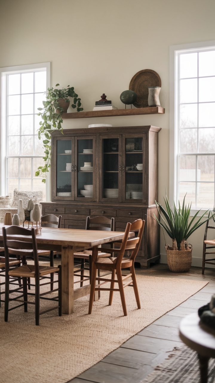 Rustic Family Room Focused on Gathering and Charm