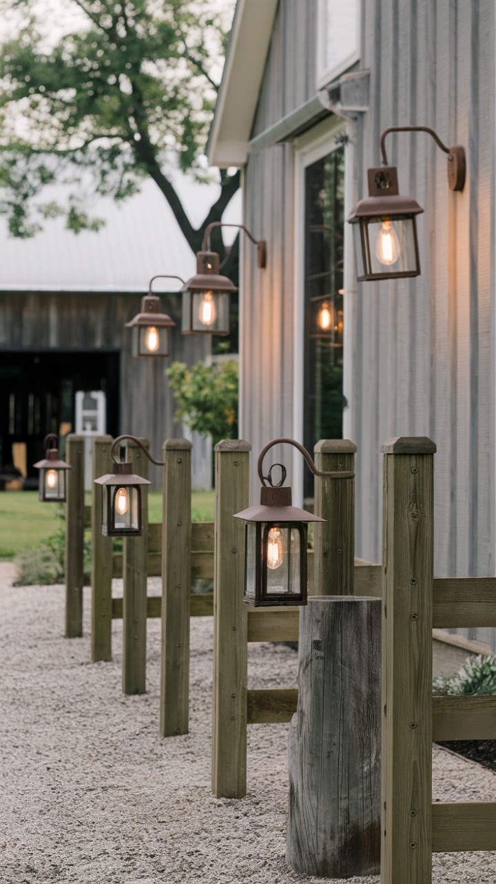 20 Farmhouse Outdoor Lighting Ideas That Will Make Your Neighbors Jealous 20 Farmhouse Outdoor Lighting Ideas That Will Make Your Neighbors Jealous