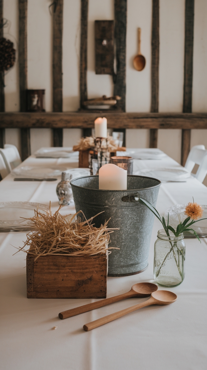 Rustic Retreat: A Warm and Inviting Dining Space