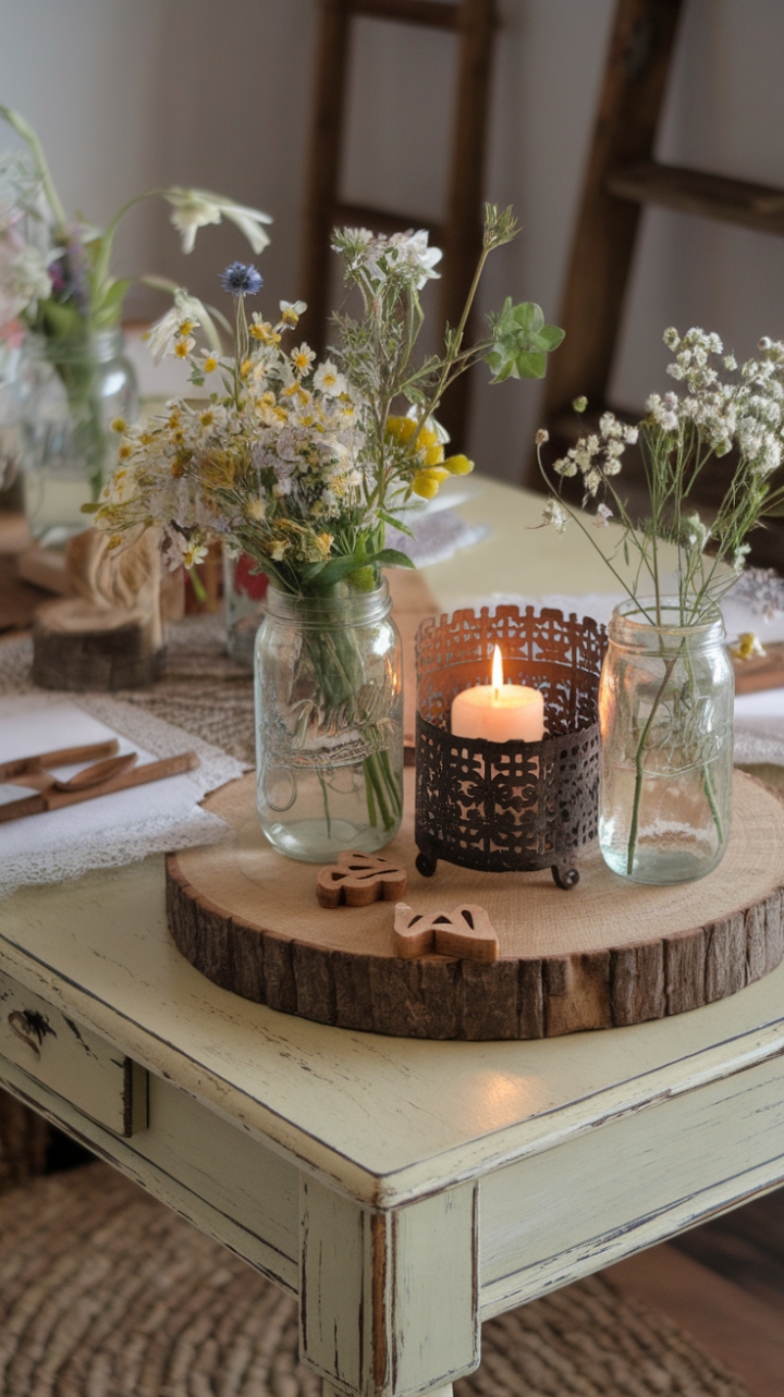 Rustic Elegance: A Countryside-Inspired Table Setting