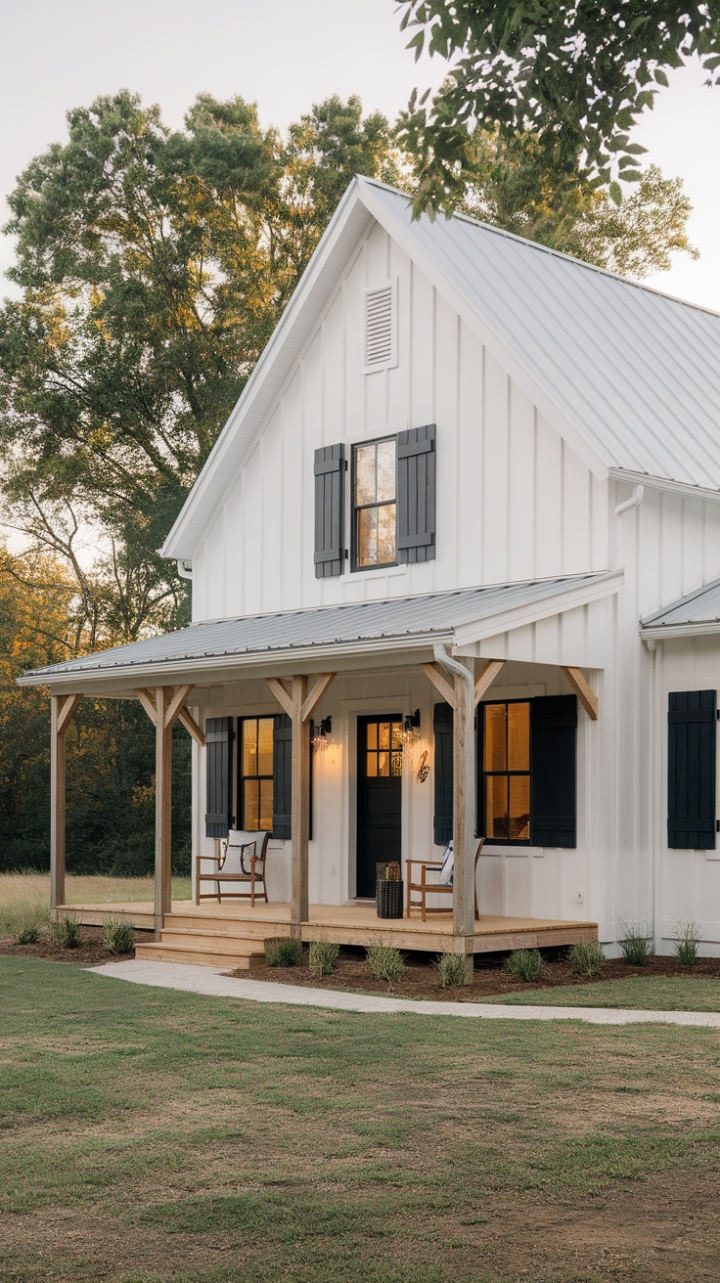Elegant Farmhouse Retreat with Modern Charm