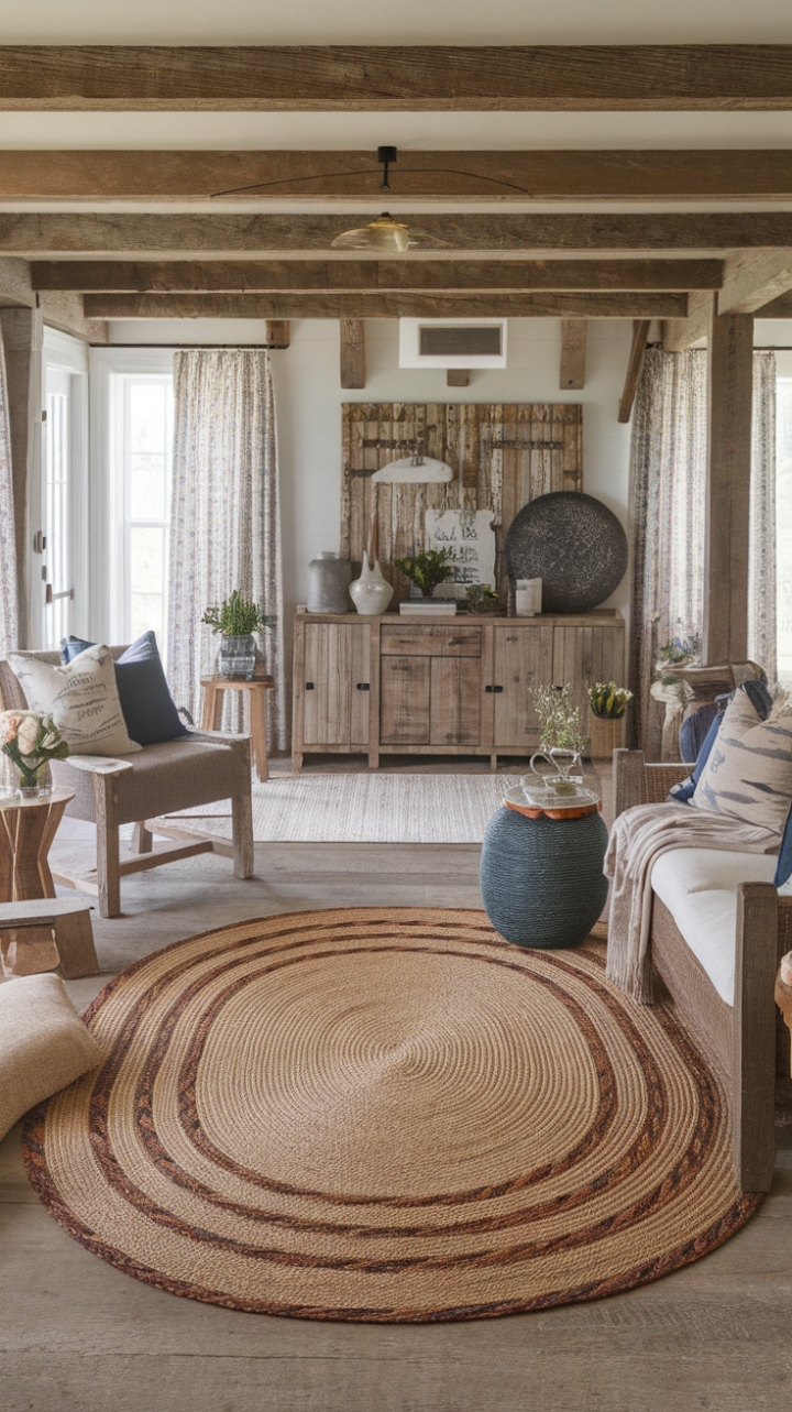 20 Farmhouse Rug Ideas That Will Transform Your Living Room