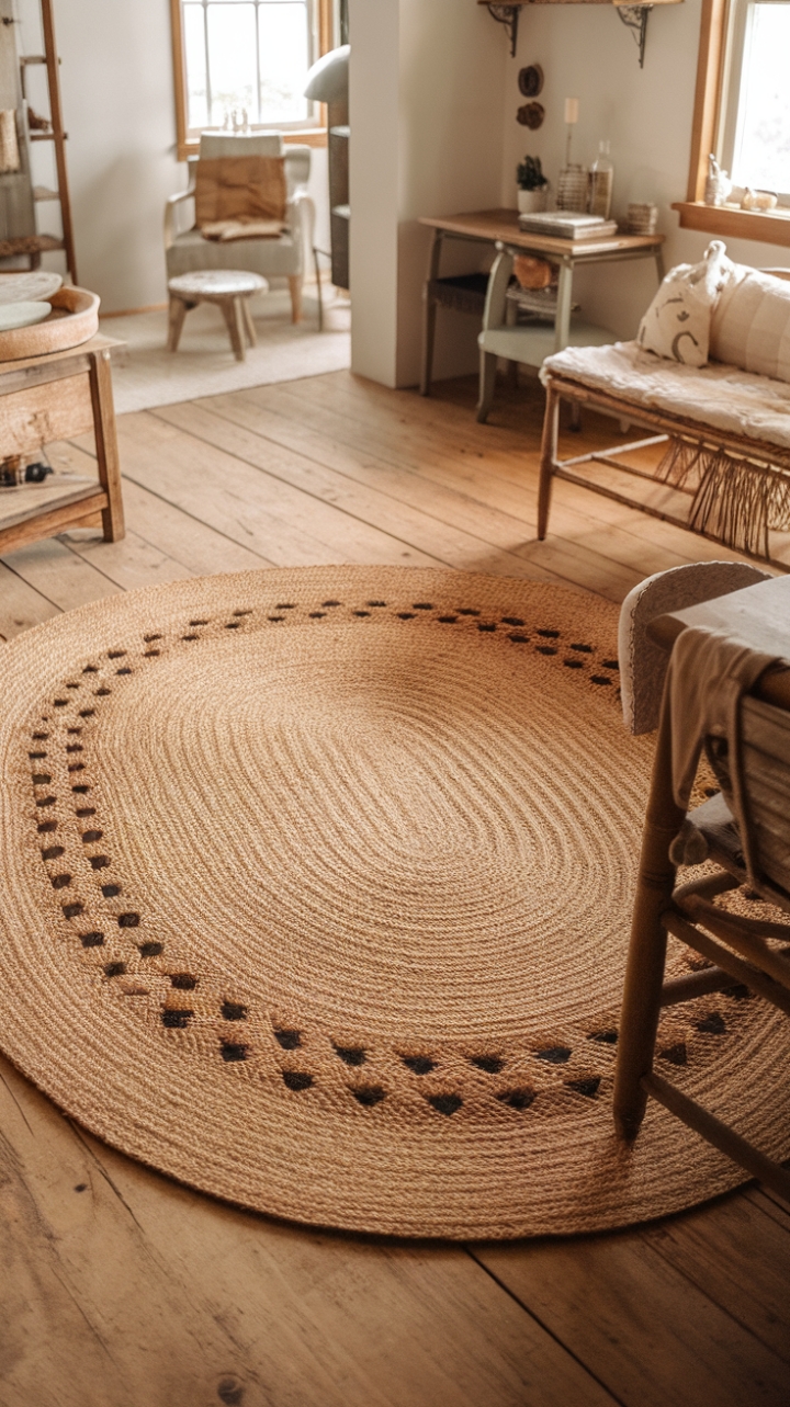 Braided Accent Brings Warmth and Charm to Cozy Cottage Living