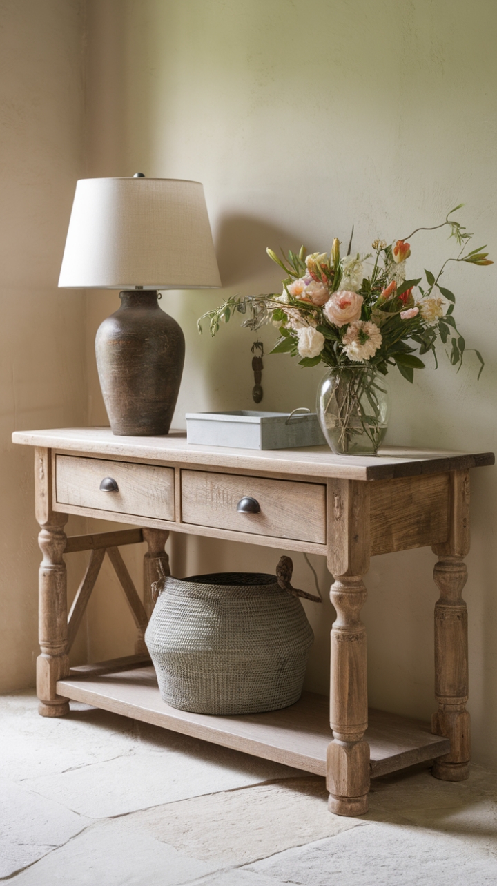 Rustic Elegance: A Warm Welcome Starts in the Hallway