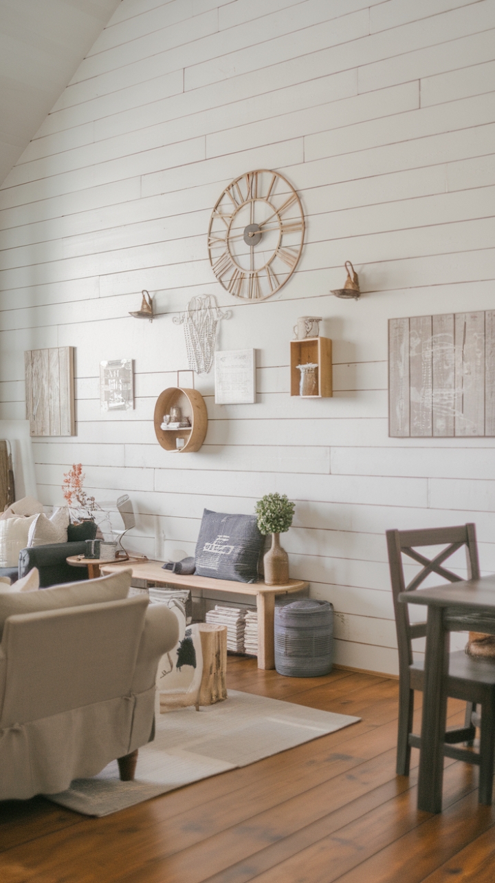 20 Farmhouse Living Room Wall Decor Ideas That Will Make You Want to Move to the Country