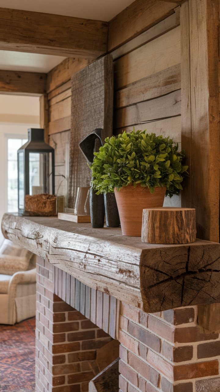 Curated Charm with Natural Elements and Textures