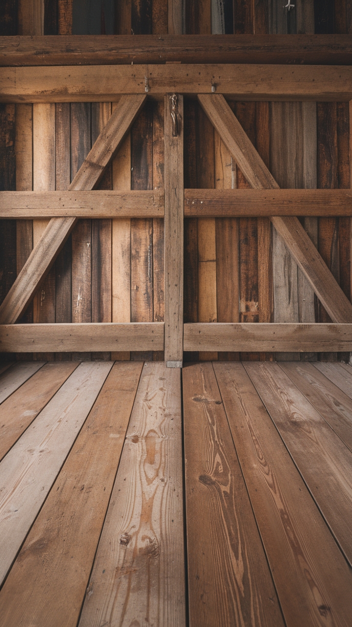 Vintage Farmhouse Elegance in Wide Plank Flooring