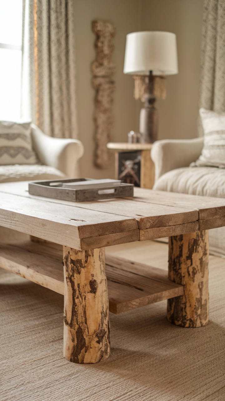 Rustic Elegance Completes Inviting Room
