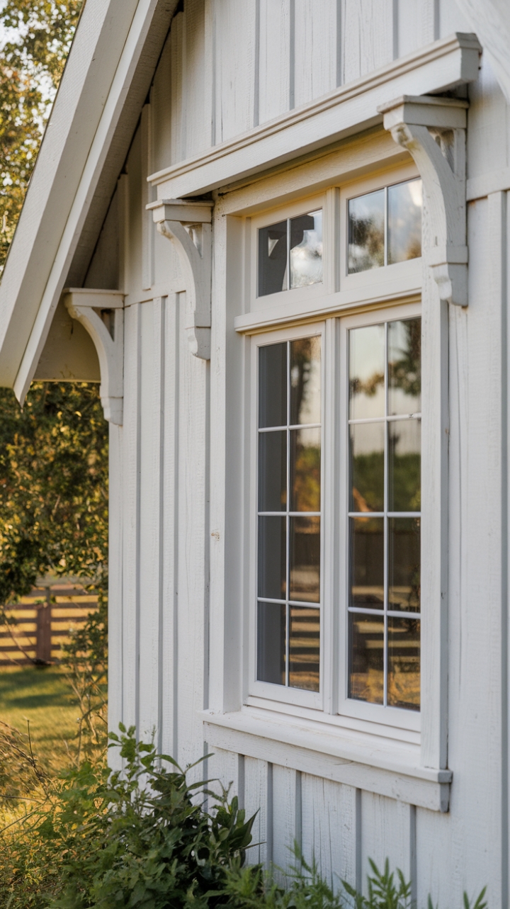 Timeless Elegance: Craftsmanship and Nature Meet in This Beautiful Farmhouse Window