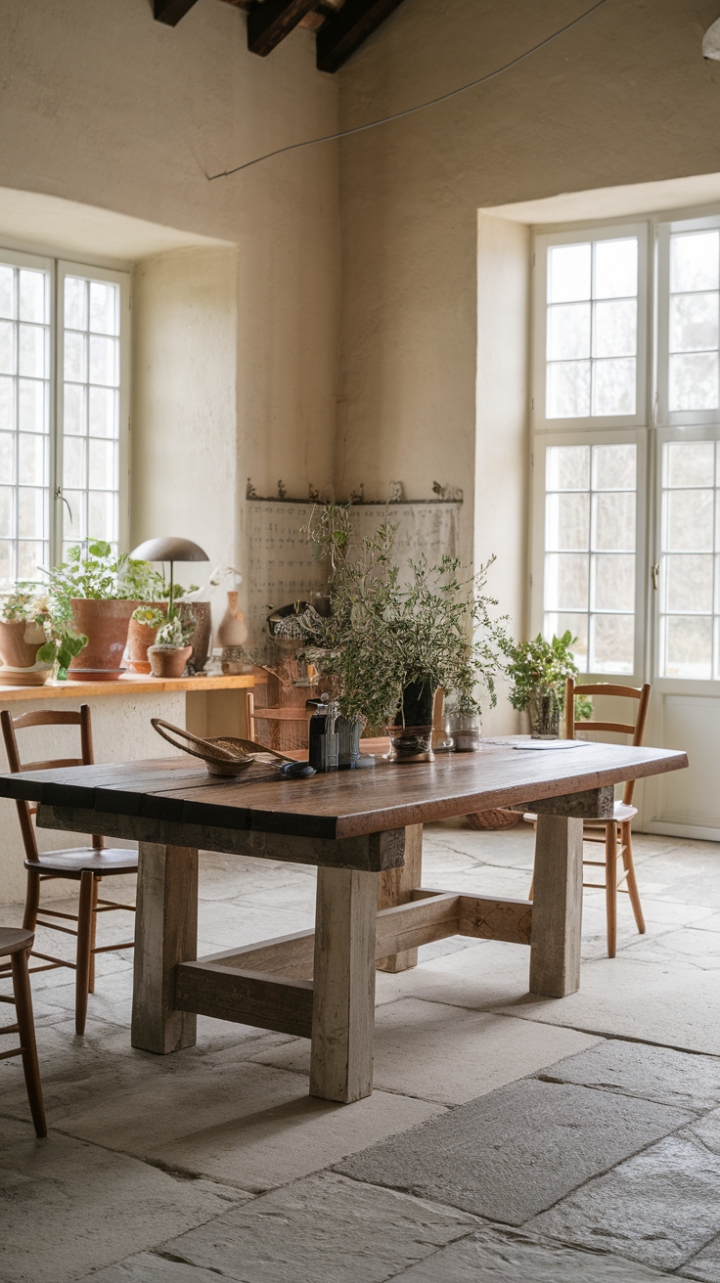 Rustic Elegance: A Warm, Inviting Farm Table Setting
