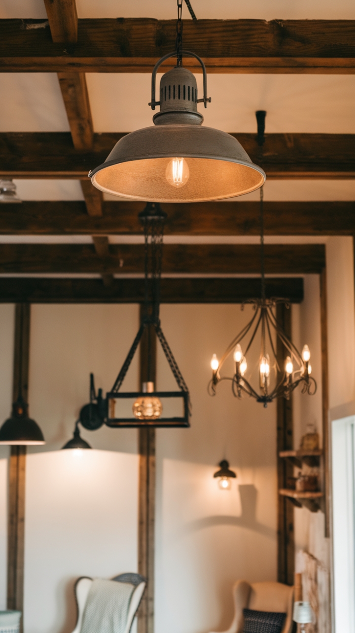 Rustic Elegance: Modern Farmhouse Lighting Highlights