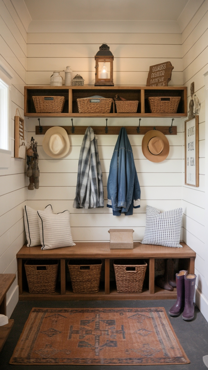 20 Farmhouse Mudroom Ideas That Are Pure Country Charm