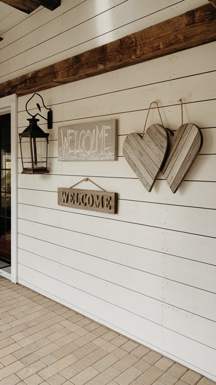 Charming Farmhouse Vibe with Shiplap and Rustic Details