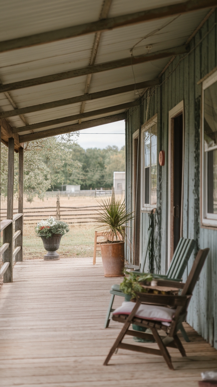 20 Farmhouse Front Porch Ideas That Will Make Your Neighbors Jealous