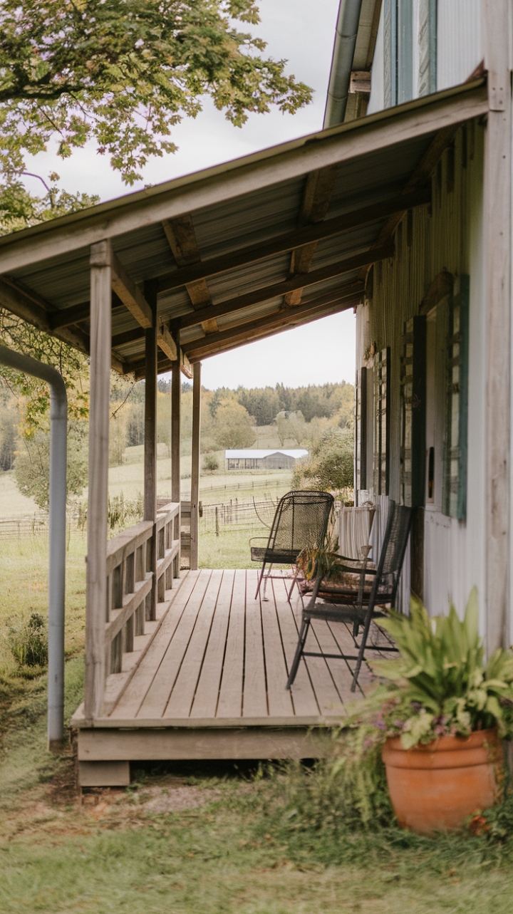 Embrace Nature’s Calm on This Inviting Porch