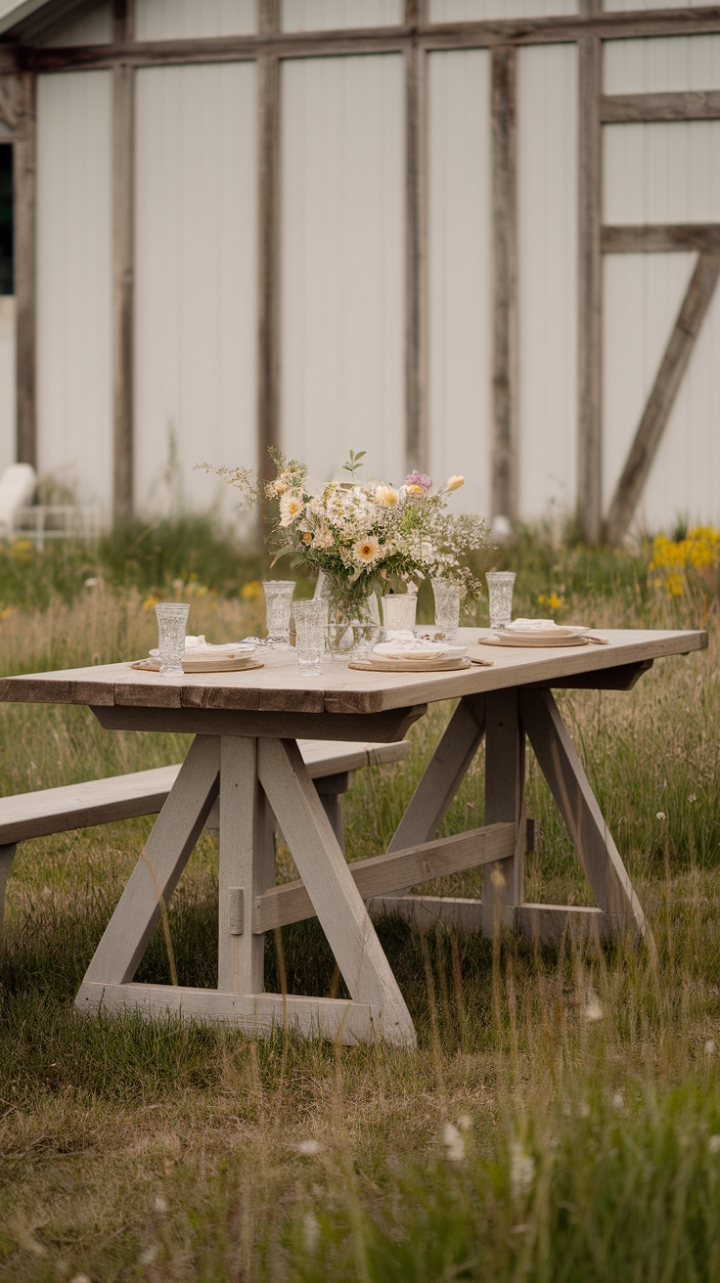 Rustic Elegance: Perfectly Set for a Country Gathering
