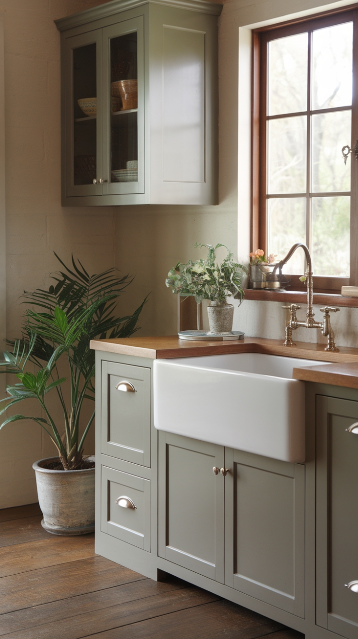 Warmth and Simplicity in a Rustic Kitchen