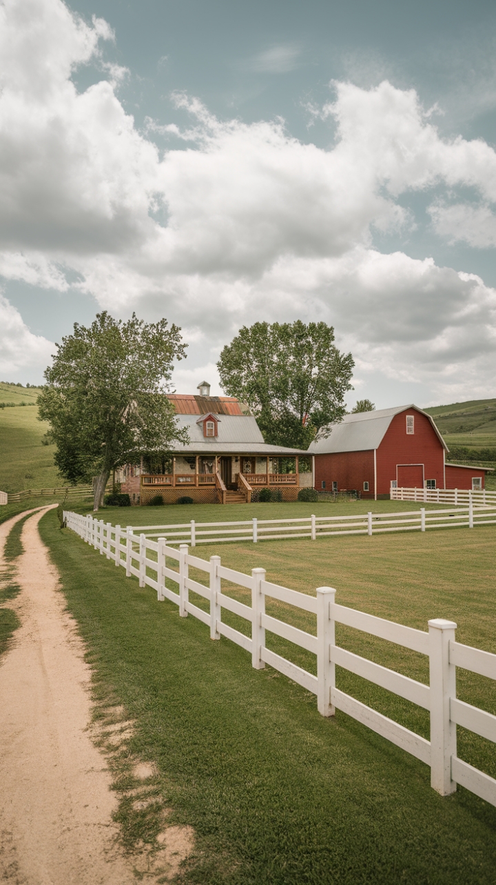 Idyllic Rural Escape Surrounded by Nature