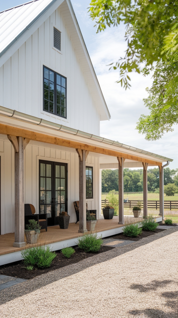 20 Farmhouse Exterior Ideas That Will Make Your Neighbors Jealous