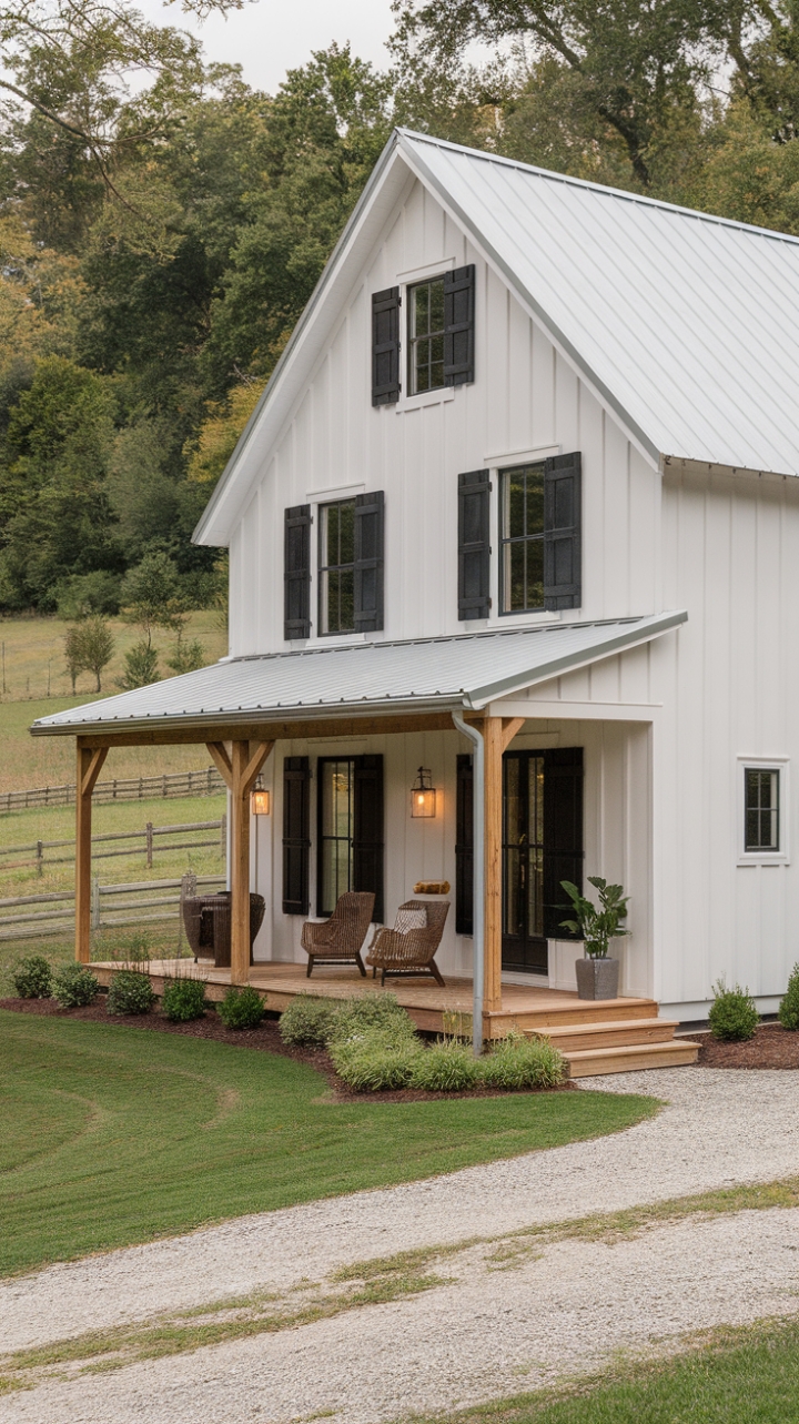 Charming Modern Farmhouse with Rustic Elegance