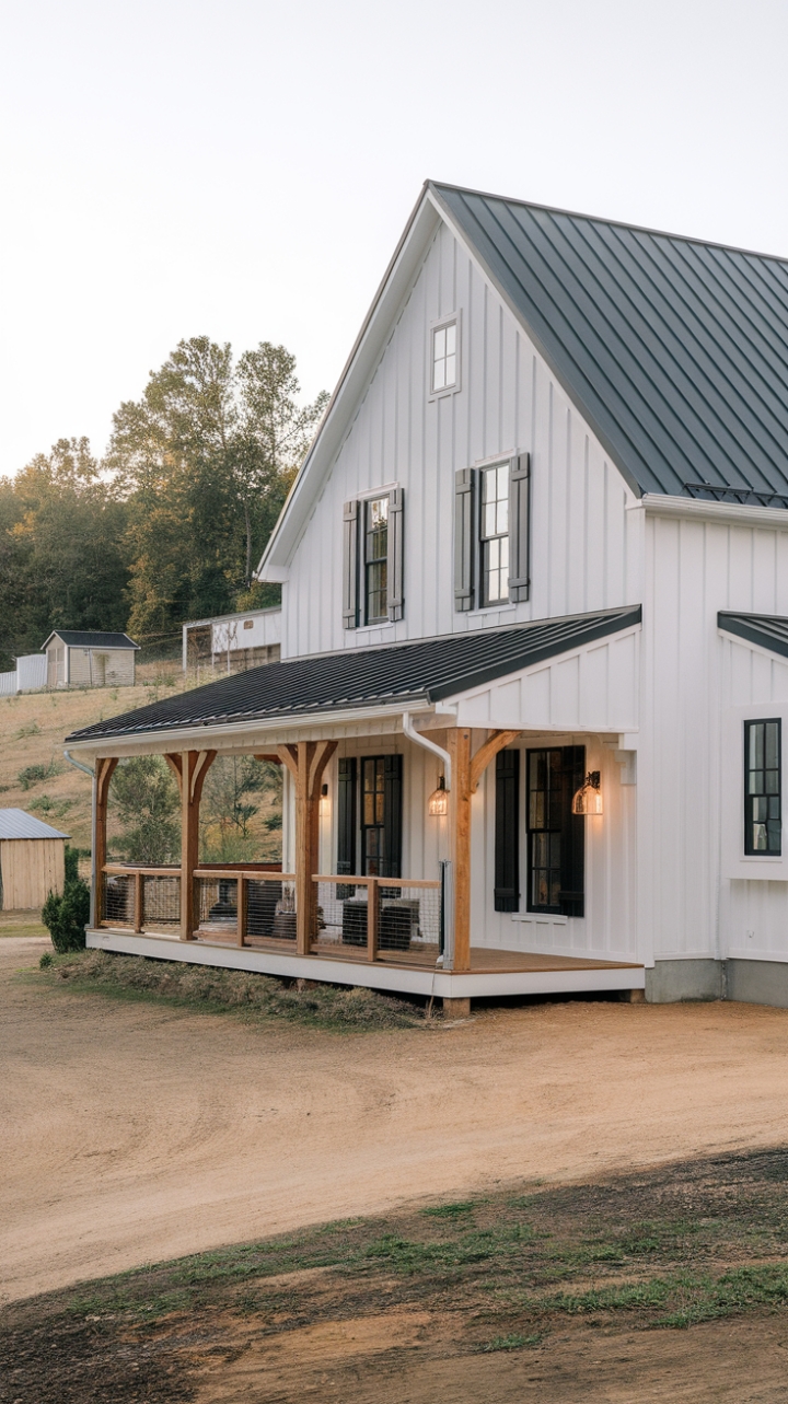 Charming Modern Farmhouse with Classic Elegance