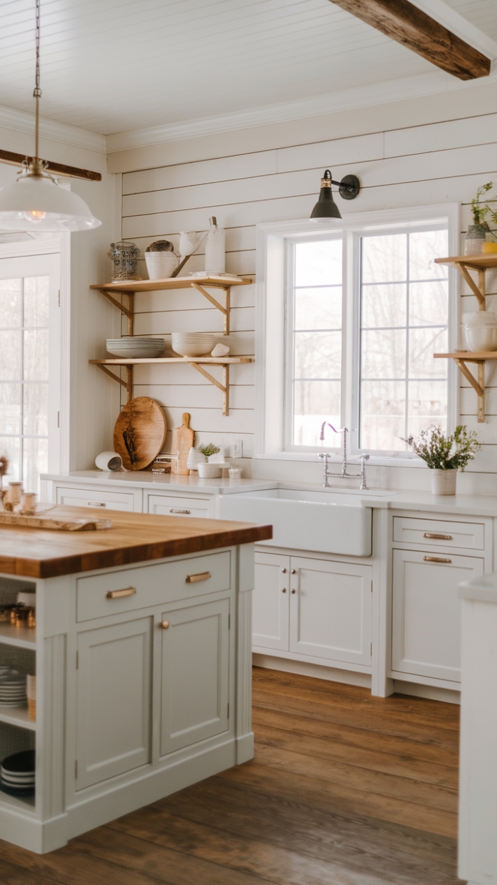 20 Modern Farmhouse Kitchens That Will Make You Want to Renovate