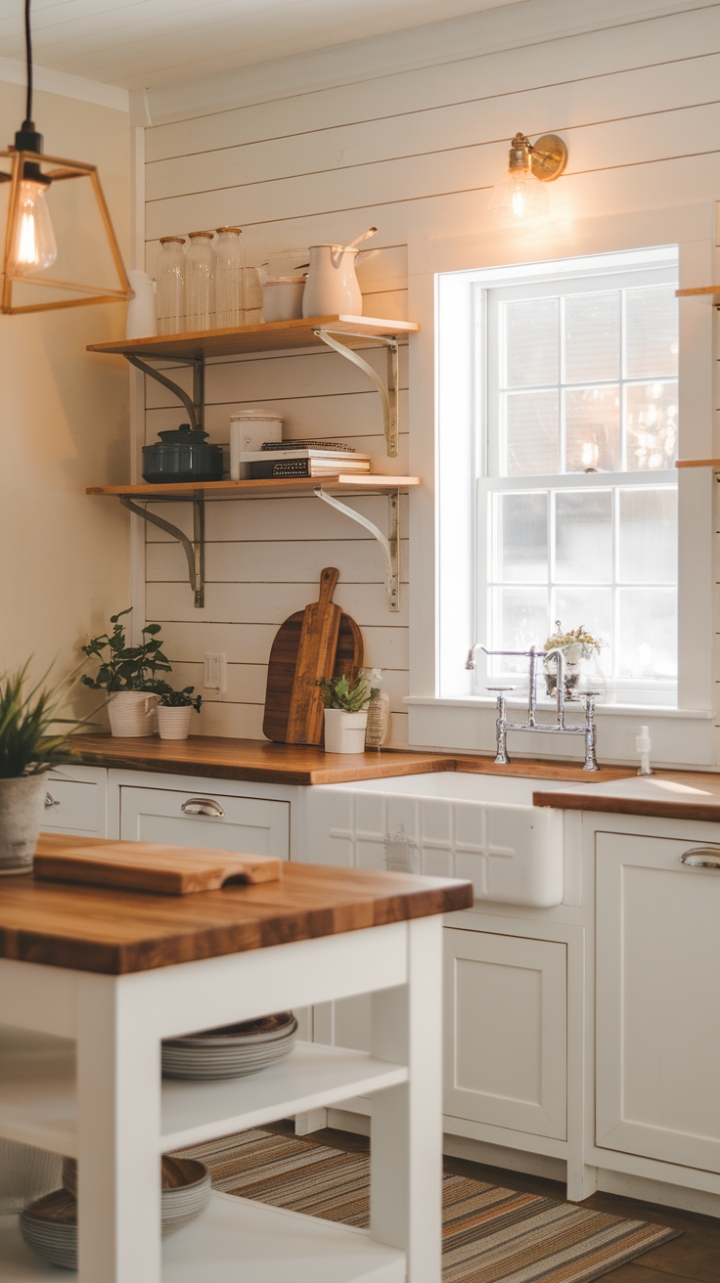 Timeless Elegance in a Farmhouse-Inspired Space