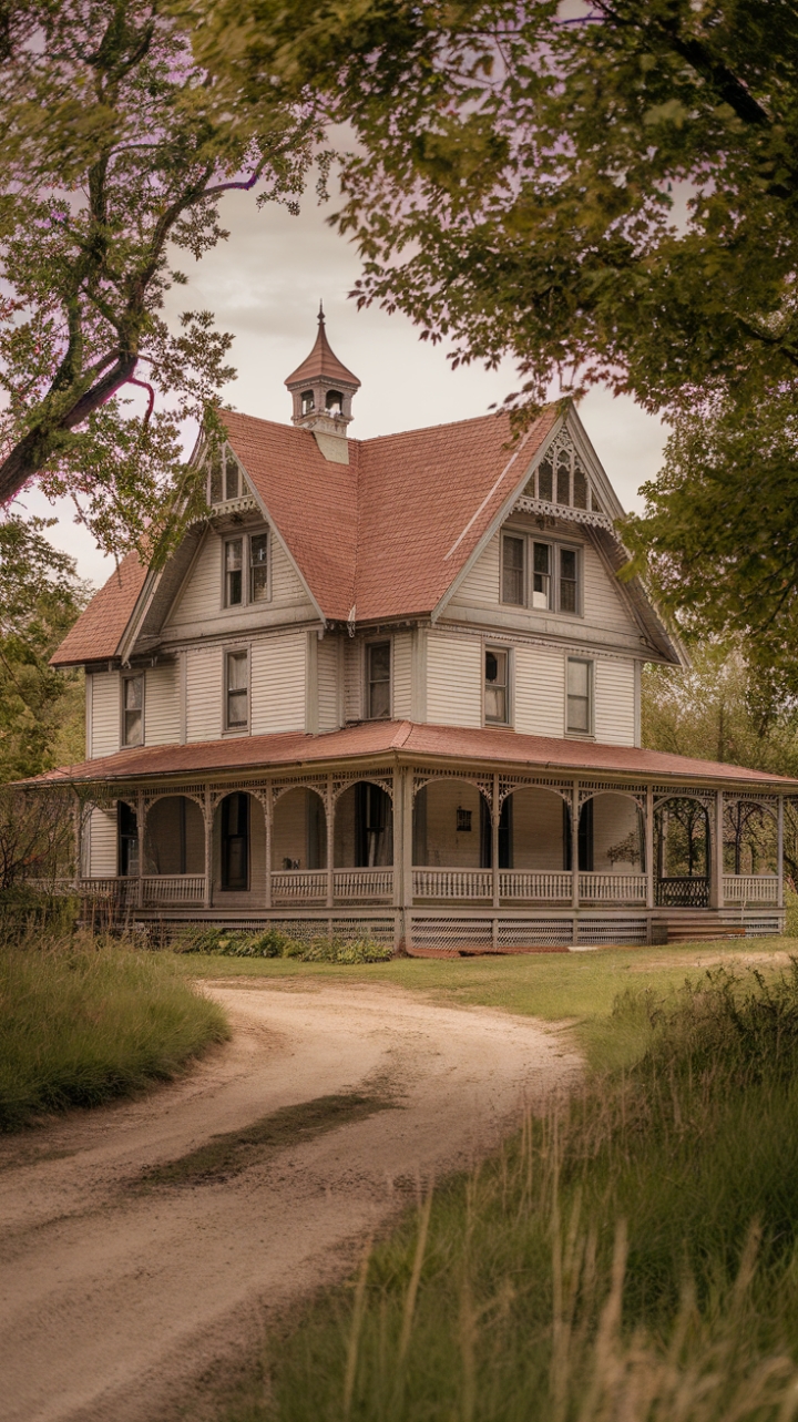 Rustic Elegance: A Unique Rural Retreat with Historic Charm and Intricate Details