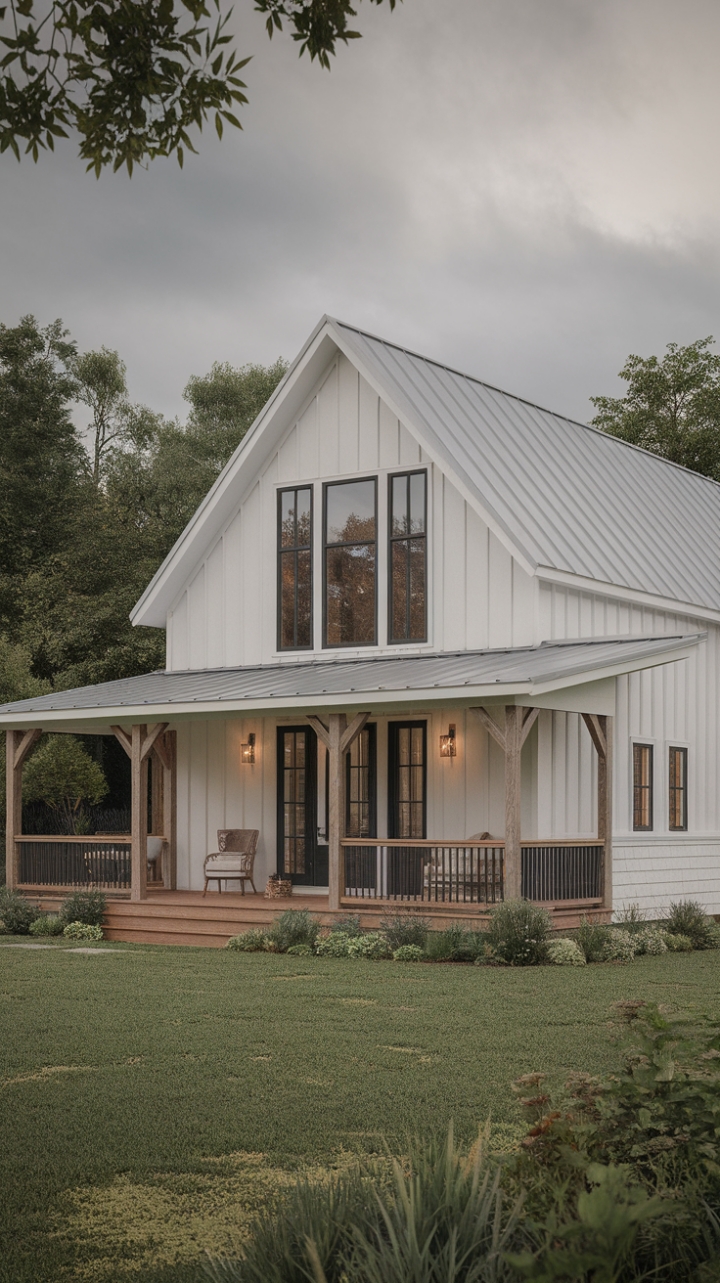 Modern Farmhouse Elegance with Grey Accents