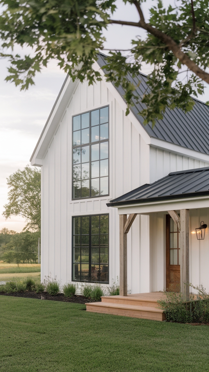 Charming Modern Farmhouse with Rustic Elegance