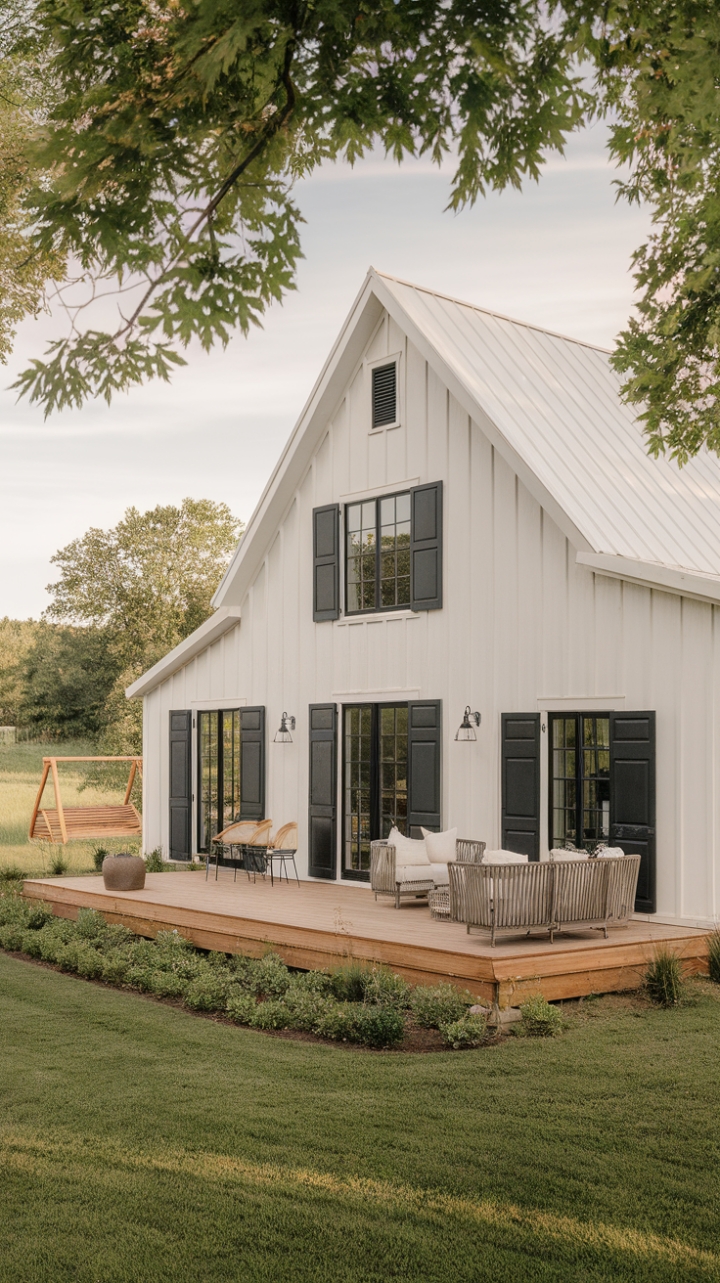 Charming Modern Farmhouse with Rustic Elegance
