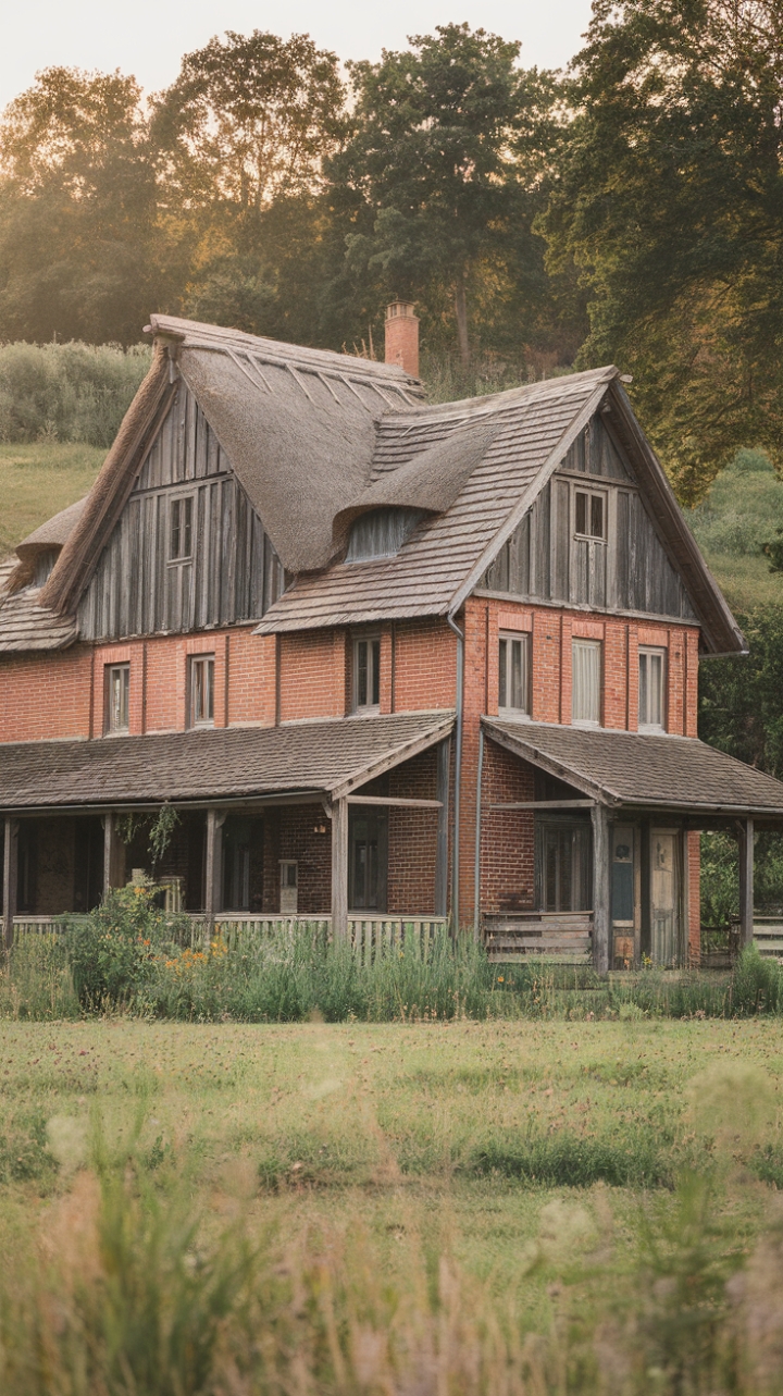 Charming Vintage Farmhouse with Rustic Serenity