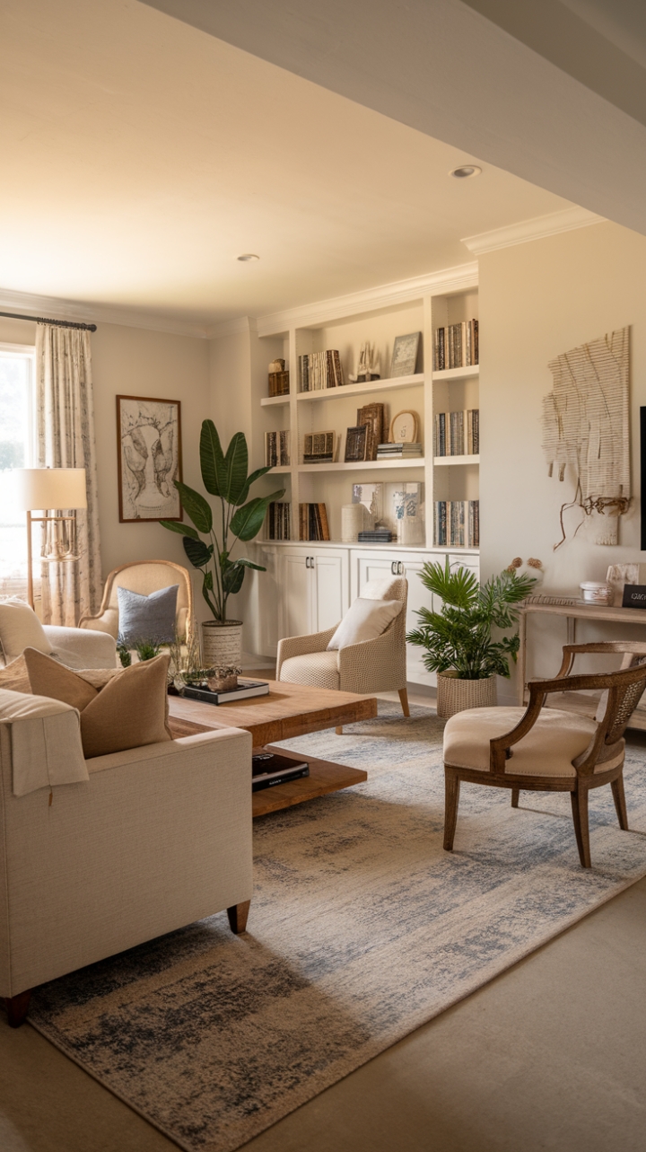 Modern Farmhouse Living Room: A Perfect Blend of Comfort and Charm