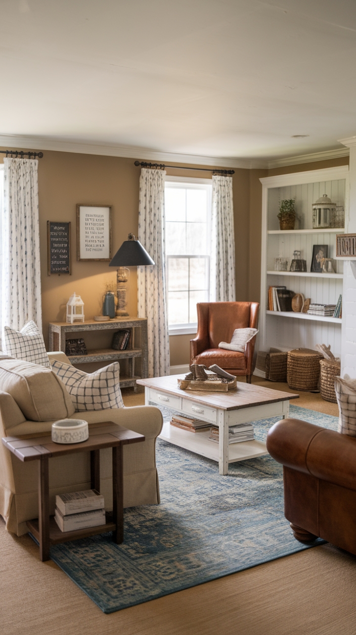 Farmhouse Comfort: A Cozy Retreat for Relaxation
