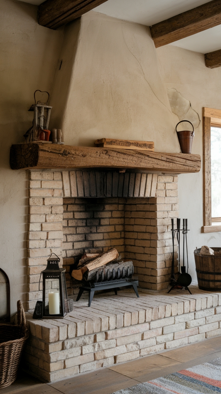 Rustic Elegance in a Textured Farmhouse Space