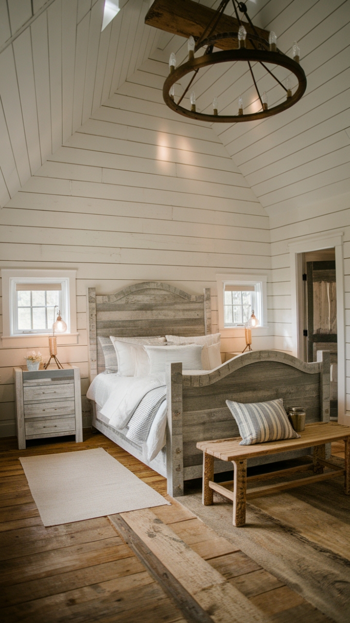 Country Charm: A Cozy Farmhouse Bedroom Retreat