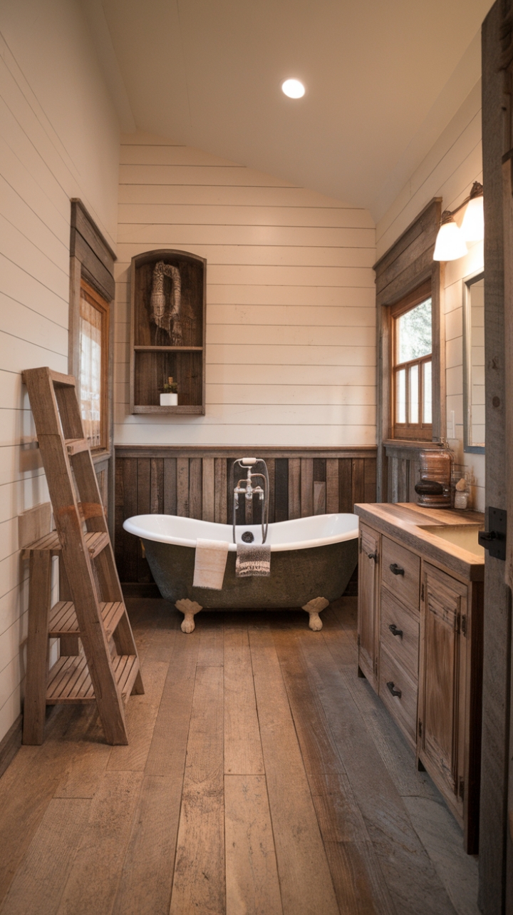 Timeless Comfort in a Shiplap and Reclaimed Wood Retreat