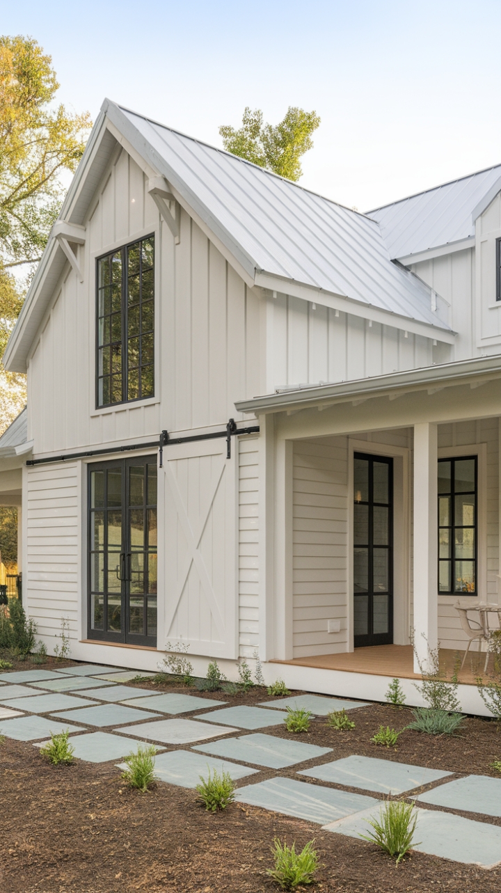 Elegant Farmhouse Blends Rustic Charm and Modern Style